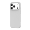 Coverzs Coverzs iPhone 18 Pro liquid siliconen MagSafe hoesje (grijs)
