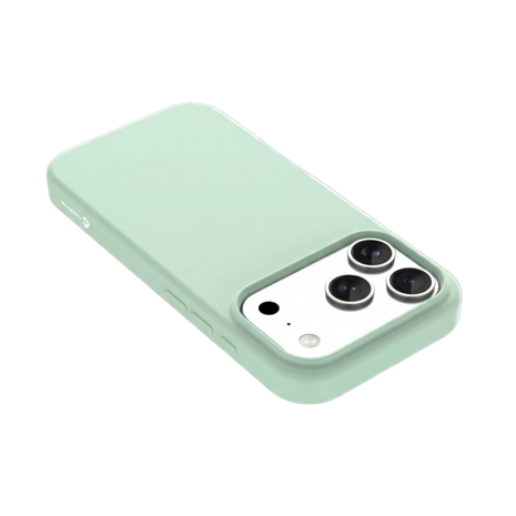 Coverzs Coverzs iPhone 18 Pro liquid siliconen MagSafe hoesje (groen)