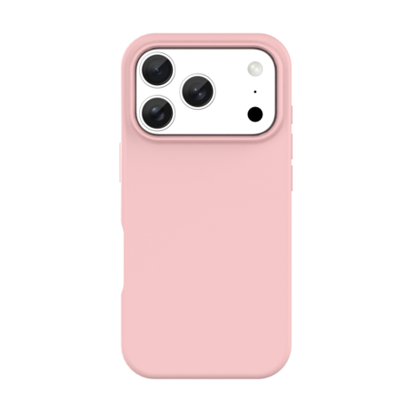 Coverzs Coverzs iPhone 18 Pro liquid siliconen MagSafe hoesje (roze)