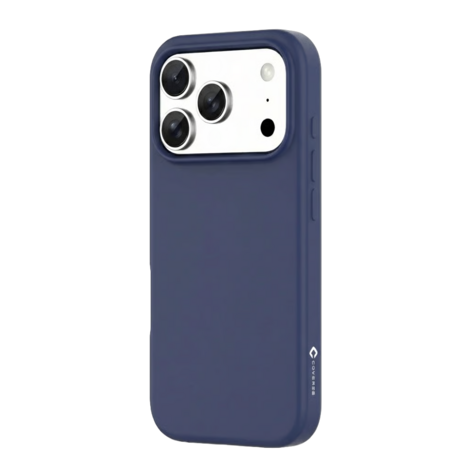 Coverzs Coverzs iPhone 18 Pro Max liquid siliconen MagSafe hoesje (blauw)