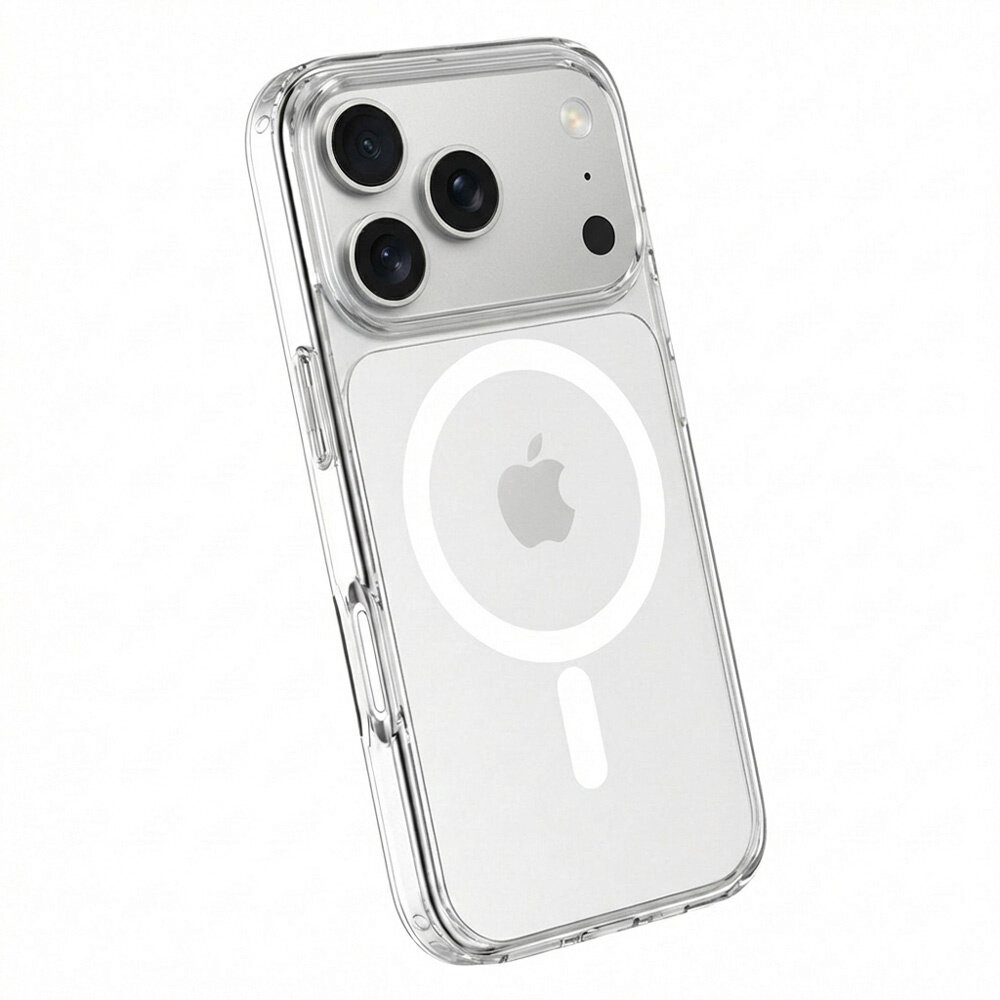 Coverzs Coverzs iPhone 18 Pro Max Crystal MagSafe case (transparant)