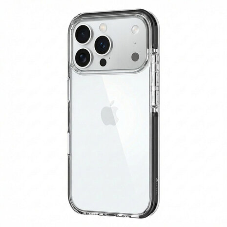 Coverzs Coverzs iPhone 18 Pro Max transparant shockproof hoesje (zwart) Coverzs Coverzs iPhone 18 Pro Max transparant shockproof hoesje (zwart)