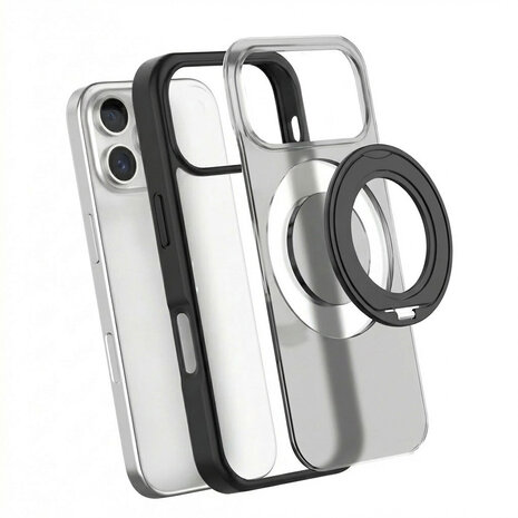 Coverzs Coverzs iPhone 18 Pro Max Standing MagSafe case (zwart) Coverzs Coverzs iPhone 18 Pro Max Standing MagSafe case (zwart)