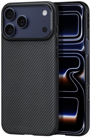 Pitaka Pitaka iPhone 18 Pro Max hoesje Ultra Slim MagSafe (zwart) Pitaka Pitaka iPhone 18 Pro Max hoesje Ultra Slim MagSafe (zwart)