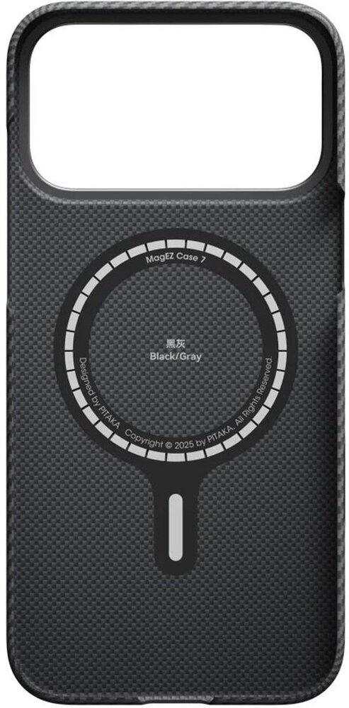 Pitaka Pitaka iPhone 18 Pro Max hoesje Ultra Slim MagSafe (zwart) Pitaka Pitaka iPhone 18 Pro Max hoesje Ultra Slim MagSafe (zwart)
