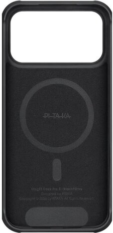 Pitaka Pitaka iPhone 18 Pro ProGuard MagSafe hoesje (zwart) Pitaka Pitaka iPhone 18 Pro ProGuard MagSafe hoesje (zwart)