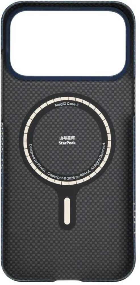 Pitaka Pitaka iPhone 18 Pro Ultra Slim MagSafe hoesje (blauw) Pitaka Pitaka iPhone 18 Pro Ultra Slim MagSafe hoesje (blauw)