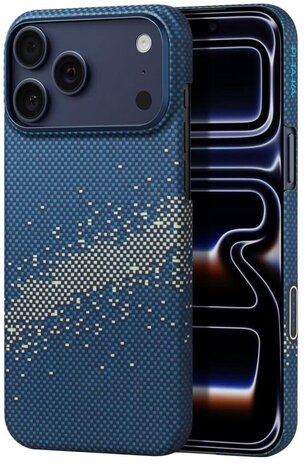 Pitaka Pitaka iPhone 18 Pro Ultra Slim MagSafe hoesje (blauw) Pitaka Pitaka iPhone 18 Pro Ultra Slim MagSafe hoesje (blauw)