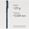 Pitaka Pitaka iPhone 18 Pro Ultra Slim MagSafe Max hoesje (blauw) Pitaka Pitaka iPhone 18 Pro Ultra Slim MagSafe Max hoesje (blauw)