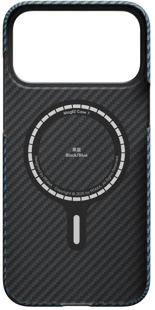Pitaka Pitaka iPhone 18 Pro Ultra Slim MagSafe hoesje (blauw) Pitaka Pitaka iPhone 18 Pro Ultra Slim MagSafe hoesje (blauw)