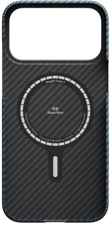 Pitaka Pitaka iPhone 18 Pro Ultra Slim MagSafe hoesje (blauw) Pitaka Pitaka iPhone 18 Pro Ultra Slim MagSafe hoesje (blauw)