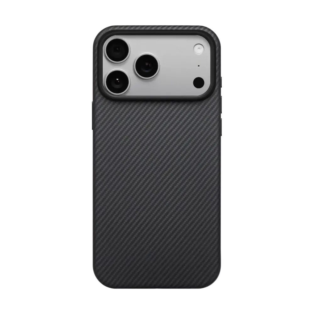 Pitaka PITAKA iPhone 18 Pro Aramid UltraGuard case (zwart/grijs) Pitaka PITAKA iPhone 18 Pro Aramid UltraGuard case (zwart/grijs)
