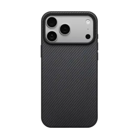 Pitaka PITAKA iPhone 18 Pro Aramid UltraGuard case (zwart/grijs) Pitaka PITAKA iPhone 18 Pro Aramid UltraGuard case (zwart/grijs)