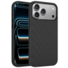 Coverzs iPhone 18 Pro Woven MagSafe hoesje met telefoonkoord (zwart) Coverzs iPhone 18 Pro Woven MagSafe hoesje met telefoonkoord (zwart)