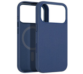 Coverzs iPhone 18 Pro Woven MagSafe hoesje met telefoonkoord (blauw) Coverzs iPhone 18 Pro Woven MagSafe hoesje met telefoonkoord (blauw)