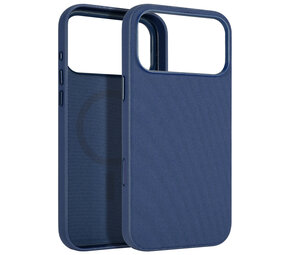Coverzs iPhone 18 Pro Max Woven MagSafe hoesje met telefoonkoord (blauw) Coverzs iPhone 18 Pro Max Woven MagSafe hoesje met telefoonkoord (blauw)