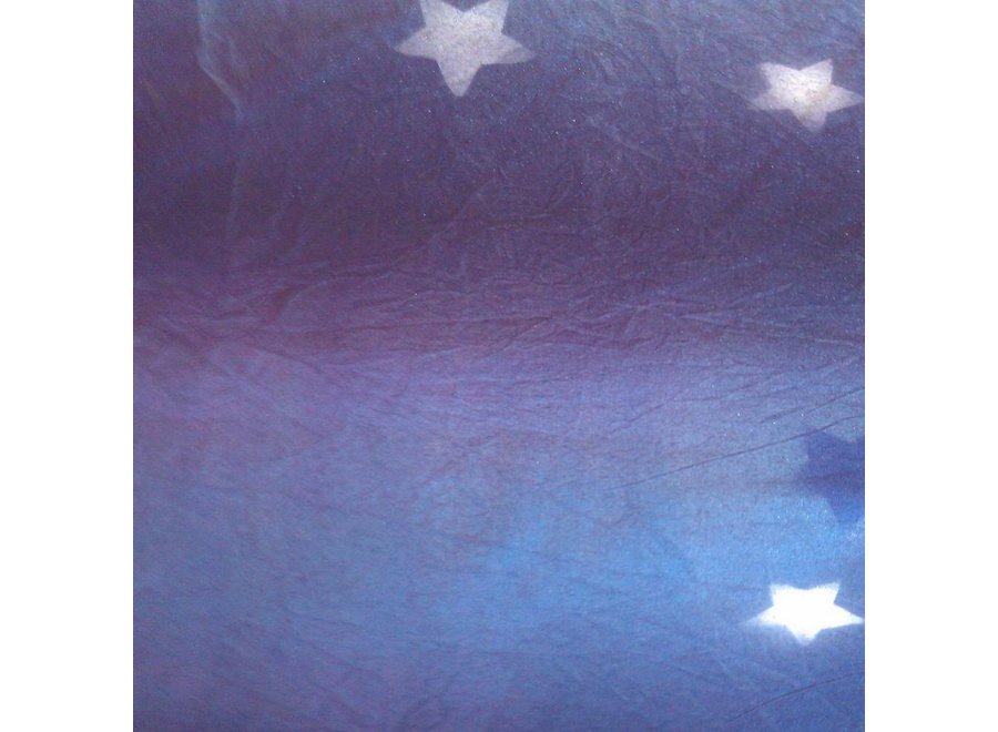 Handgeschilderd achtergronddoek Moon and Stars 150 x 200cm