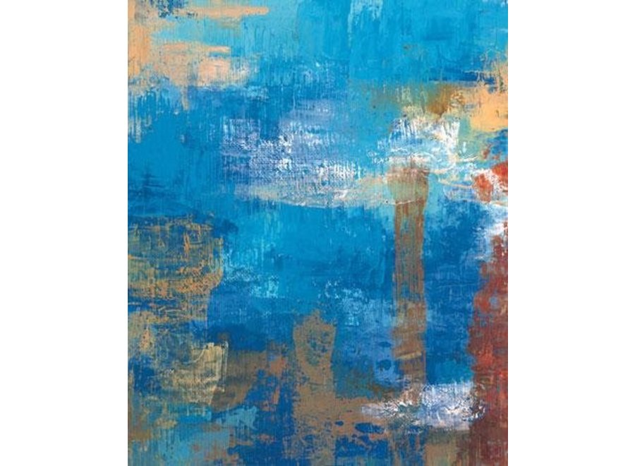 Handgeschilderd Achtergronddoek ATLANTIC 3x6m | Fotografie & Theater