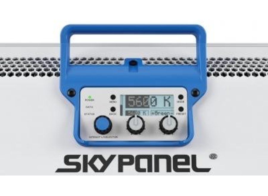 Arri SkyPanel S60-C LED Soft light Pole Operation  Blue/Silver