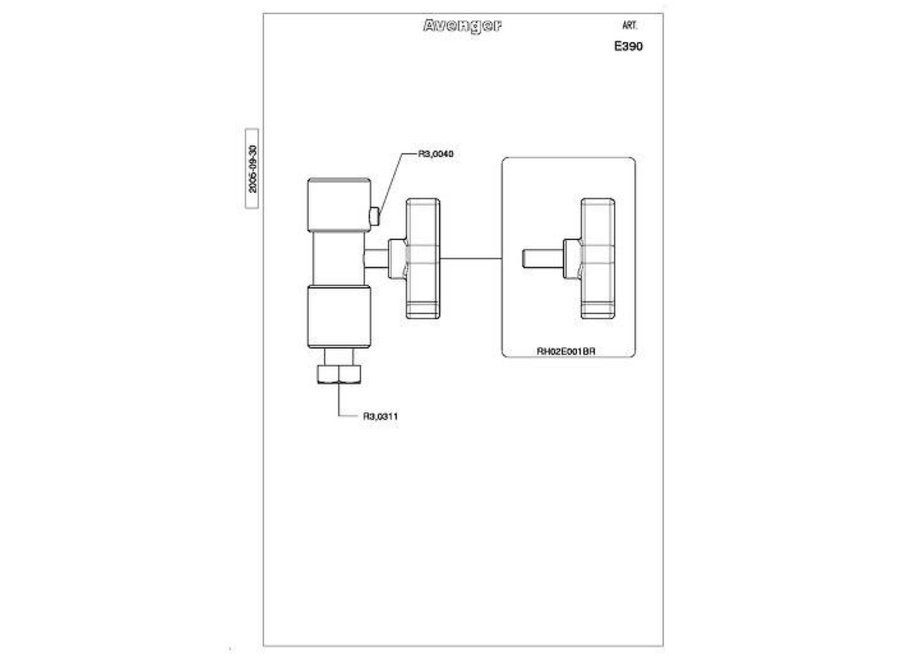Avenger Yoke 28mm-16mm  E390