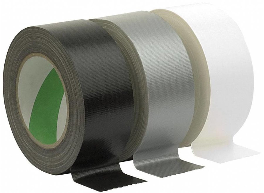 Gaffertape Nichiban 50mm / 50 mtr. Wit