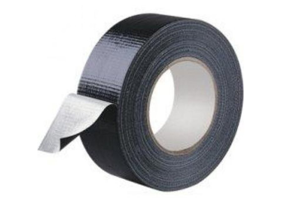Gaffer tape Nichiban 50mm / 25 mtr. Zwart