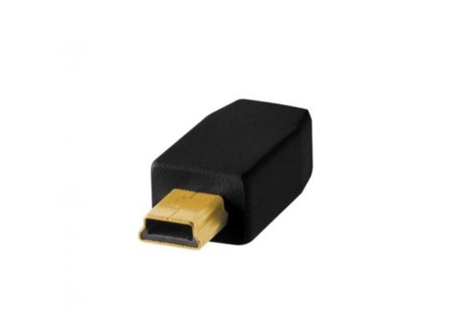 TetherTools TetherPro USB 2.0 Male to Mini-B 5 pin (15ft/4.6m) Black