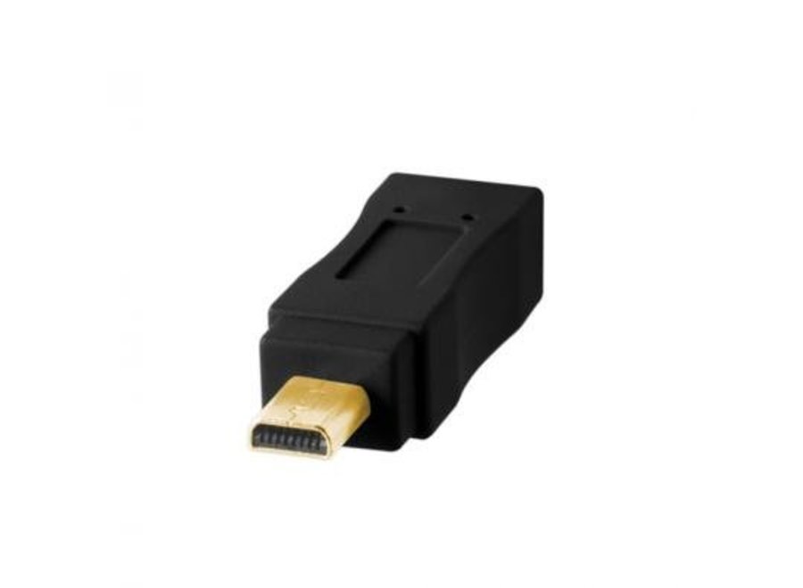 TetherTools TetherPro USB 2.0 A–Mini-B 8-pin 4.6m Zwart CU8015