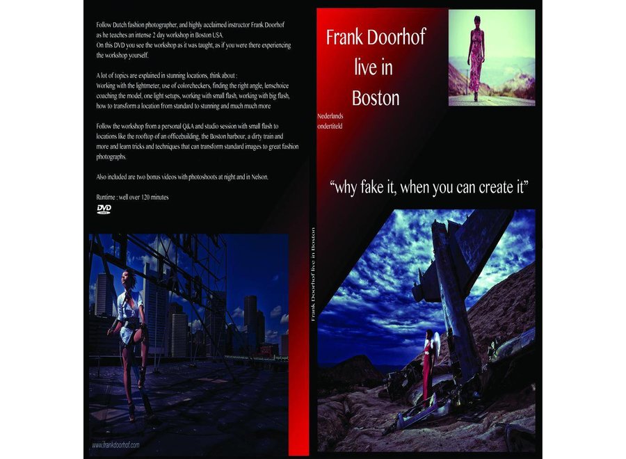 Live in Boston DVD van Frank Doorhof