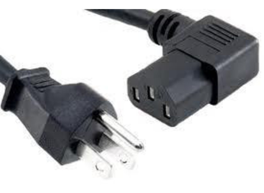 Elinchrom Power Cord C13 angled for US (NEMA 5-15)/5m