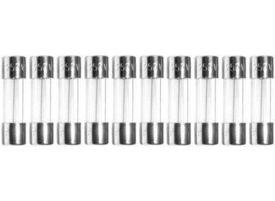 Elinchrom 10 Zekeringen / Fuses T5A 5x20mm