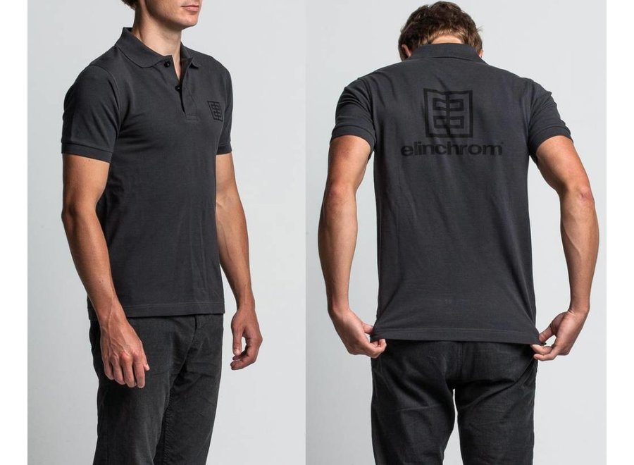 Elinchrom EL Dark Grey Polo Shirt (XXL) - 100% cotton