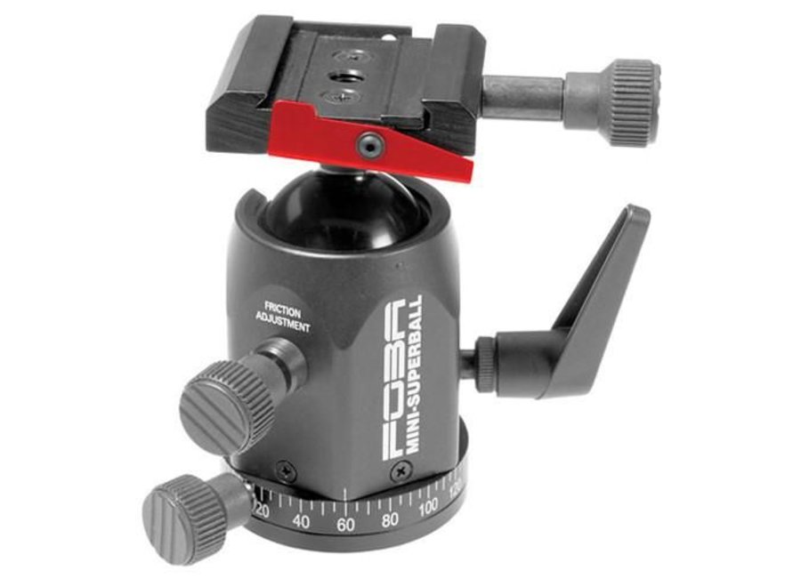 Foba MINI-SUPERBALL with camera plate, 3/8" and 1/4" thread