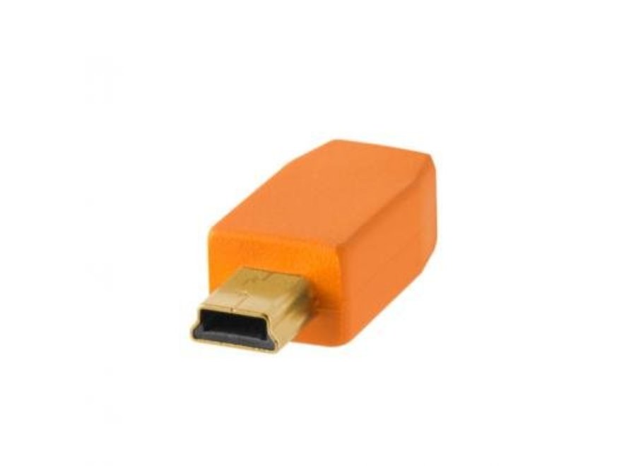 TetherTools TetherPro USB 2.0 Mini-B 5-Pin Cable 4.6m Orange