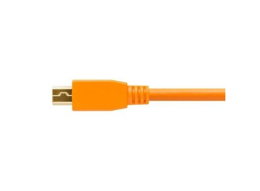 TetherTools TetherPro USB 2.0 Mini-B 5-Pin Cable 4.6m Orange