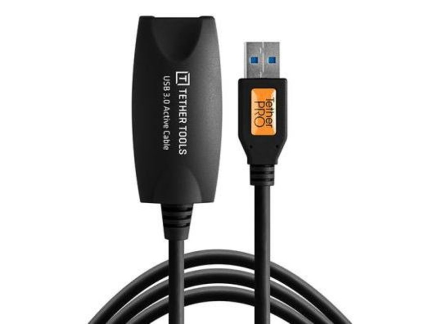 TetherTools TetherPro USB 3.0 Active Extension Cable (16ft-5m) Black