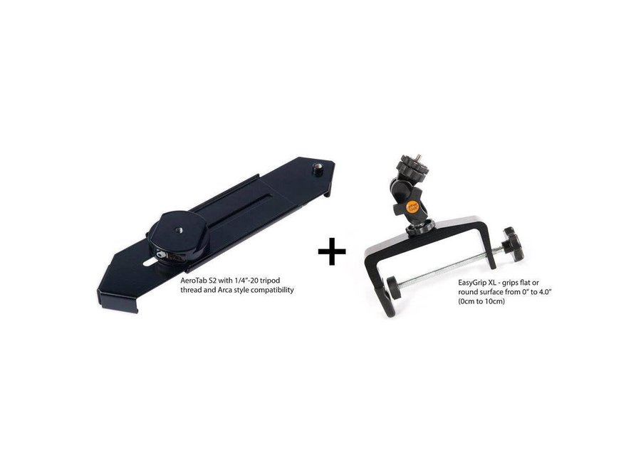 TetherTools AeroTab Utility Mounting Kit  includes AeroTab S2 + EasyGrip XL