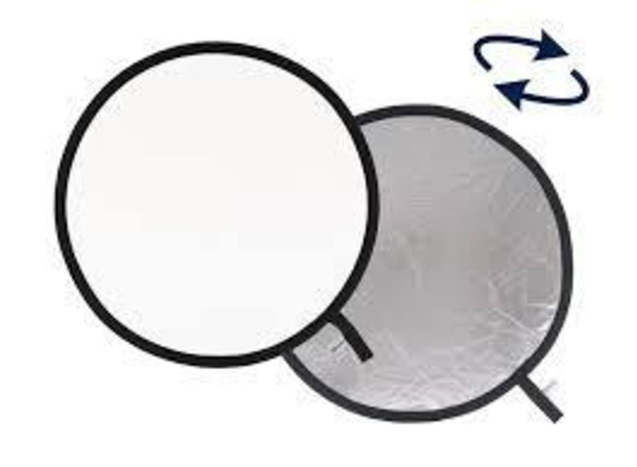 Lastolite Collapsible reflector 50cm silver/white