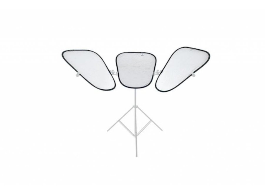 Triflector MKII Reflector Set | Silver / White Panels