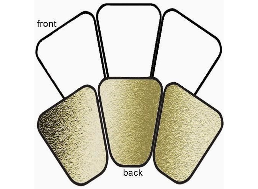 Lastolite Triflector mkII set of 3 gold/white panels