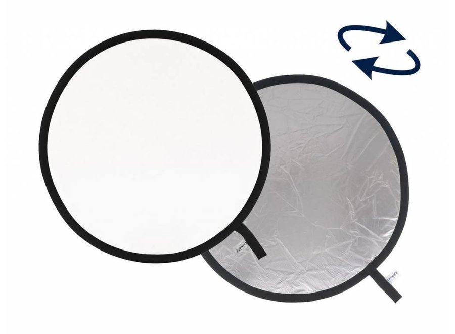 Lastolite Collapsible reflector 95cm silver/white