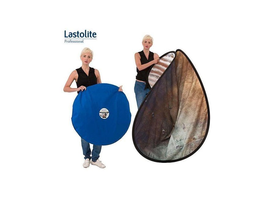 ManfrottoUrban collapsible background 150x210cm rusty metal/plaster wall