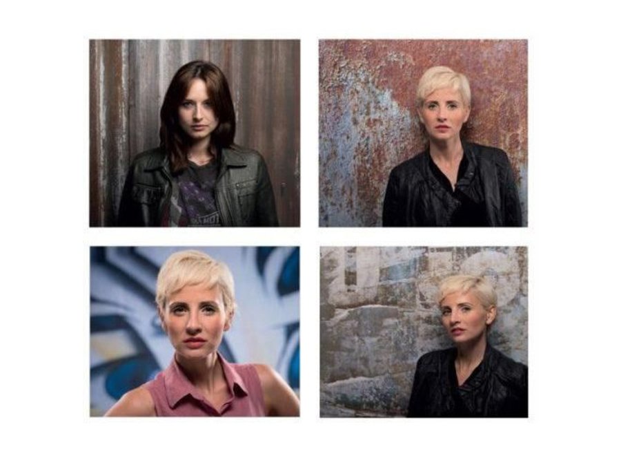 ManfrottoUrban collapsible background 150x210cm rusty metal/plaster wall