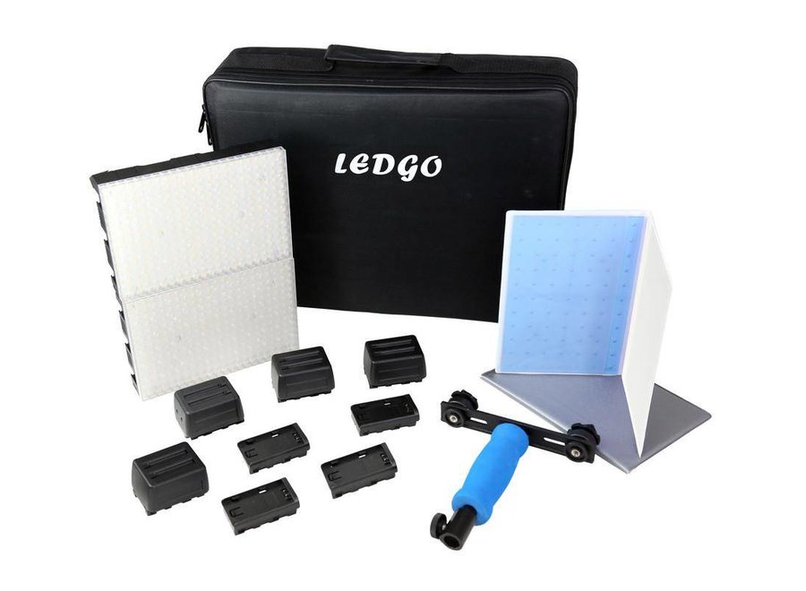 Ledgo B308C Bi-Color Kit (kit w/ two lights)