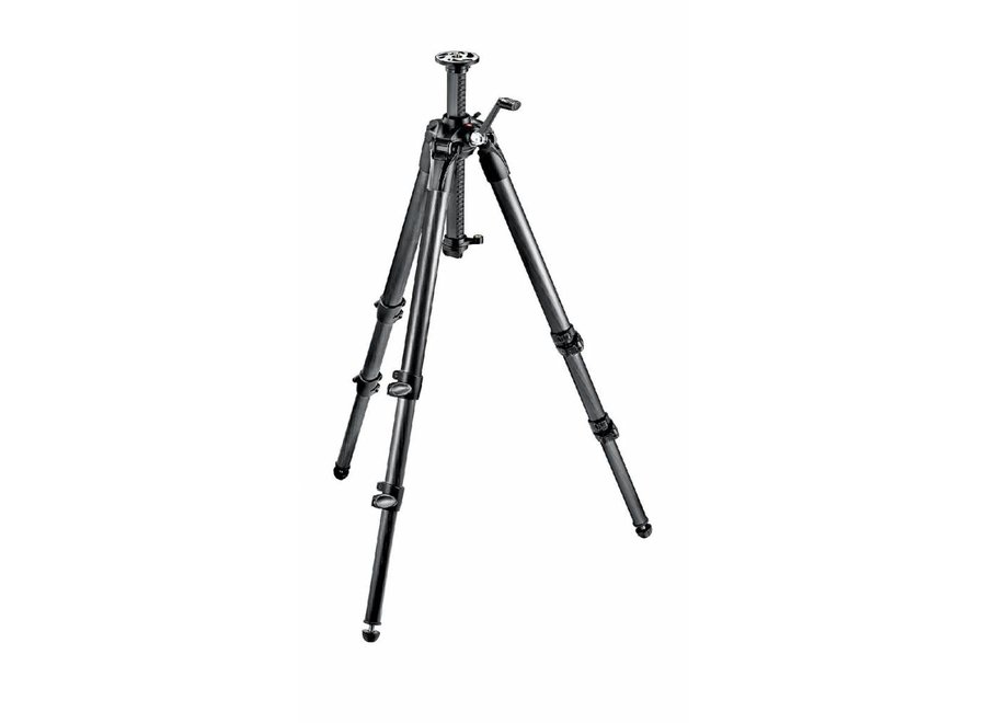 Manfrotto 057 Carbon Fiber Statief 3 Secties Geared