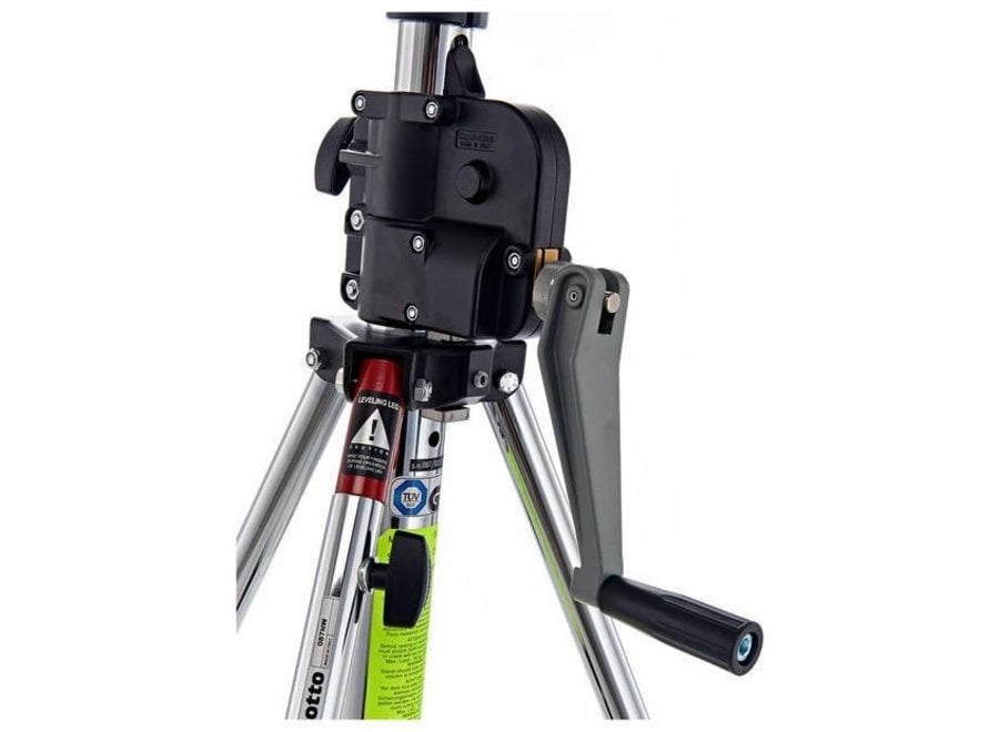 Manfrotto wind-up tripod Chrome 087NW