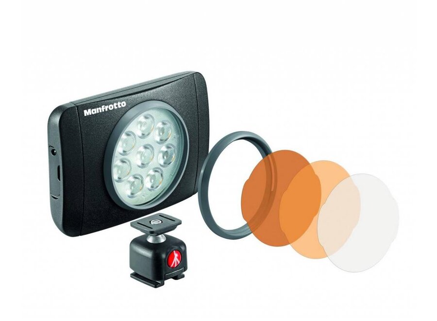 Manfrotto Lumiemuse 8 | Play LED Light | MLUMIEMU-BK