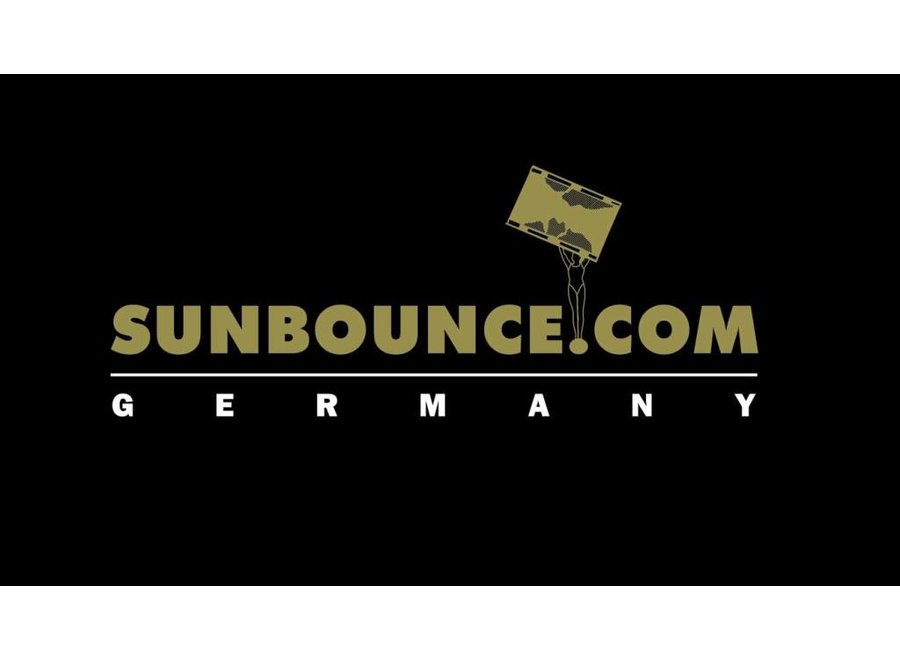 SunBounce Pro kit frame + scherm zebra Gold / zilver 130 x 190 cm