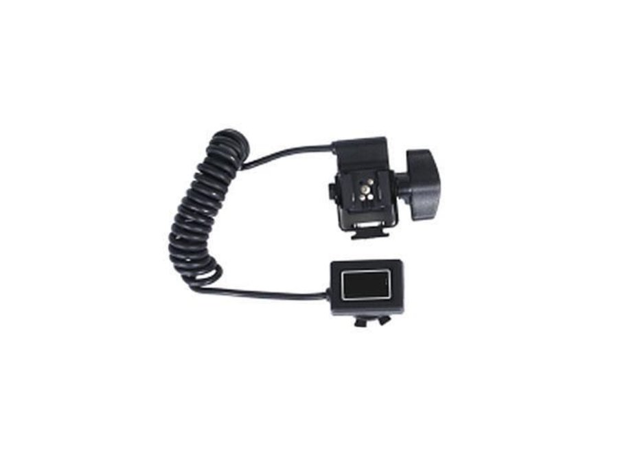 1m eTTL kabel voor Canon flitser m. swivel