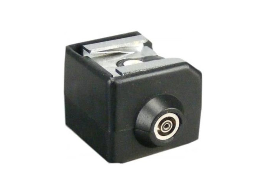 Flitsschoen adapter met 3,5 Jack stekker